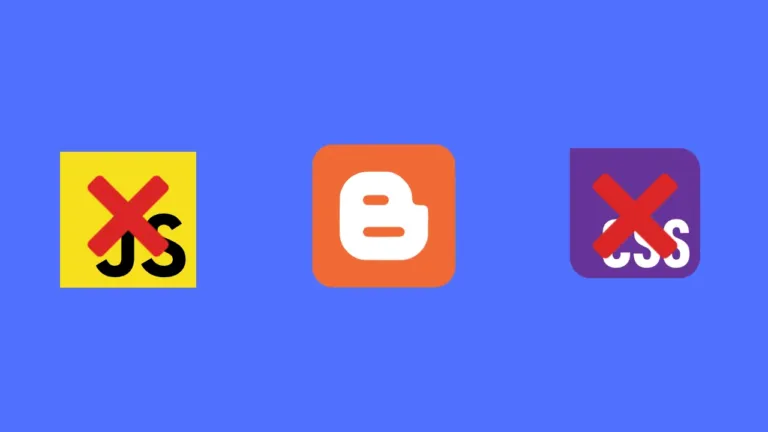 Cómo eliminar los archivos CSS y JS predeterminados de Blogger