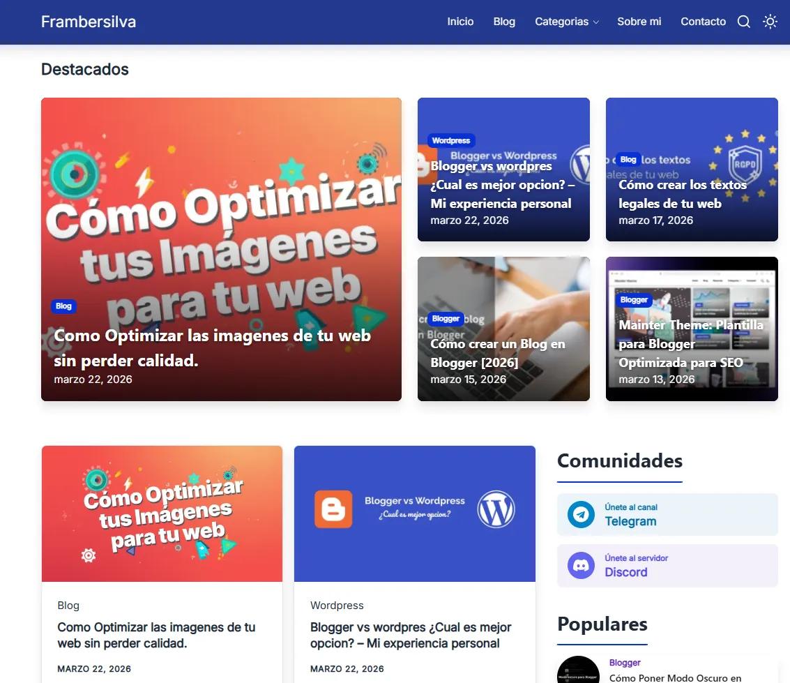 Mainter Theme Mockup Responsive