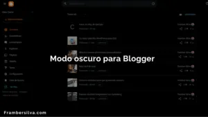 extension de modo oscuro para blogger